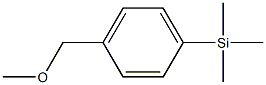 [4-(methoxymethyl)phenyl]-trimethylsilane 结构式