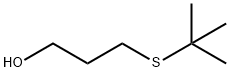3-(叔丁基硫烷基)丙-1-醇 结构式