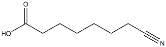 Heptanoic acid, 7-cyano- 结构式