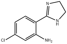 5-氯-2-(4,5-二氢-1H-咪唑-2-基)苯胺 结构式