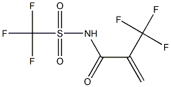 2-Propenamide, 2-(trifluoromethyl)-N-[(trifluoromethyl)sulfonyl]- 结构式