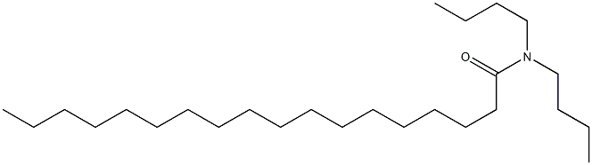 Octadecanamide, N,N-dibutyl- 结构式