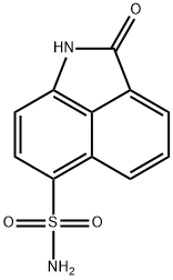 2-氧代-1,2-二氢苯并[CD]吲哚-6-磺酰胺 结构式