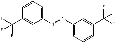 Diazene, bis[3-(trifluoromethyl)phenyl]- (9CI) 结构式