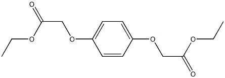 Acetic acid, 2,2'-[1,4-phenylenebis(oxy)]bis-, diethyl ester 结构式