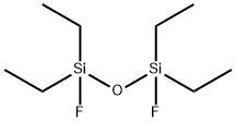 Disiloxane, 1,1,3,3-tetraethyl-1,3-difluoro- 结构式