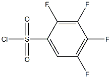 2,3,4,5-四氟苯-1-磺酰氯 结构式