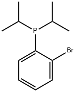 Phosphine, (2-bromophenyl)bis(1-methylethyl)- 结构式