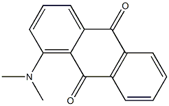 9,10-Anthracenedione, 1-(dimethylamino)- 结构式