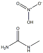 Urea, methyl-, mononitrate 结构式
