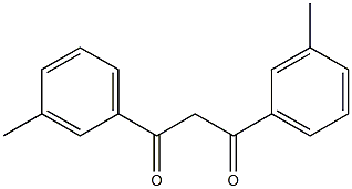 1,3-bis(3-methylphenyl)propane-1,3-dione 结构式