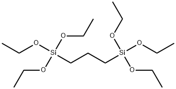 triethoxy(3-triethoxysilylpropyl)silane 结构式