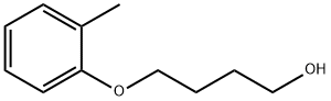 4-(邻甲苯基氧基)丁烷-1-醇 结构式
