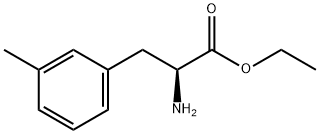 DL-3-甲基苯丙氨酸乙酯 结构式