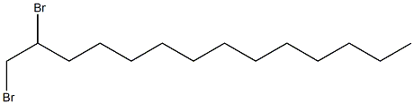 Tetradecane, 1,2-dibromo- 结构式