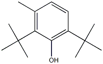 Phenol,2,6-bis(1,1-dimethylethyl)-3-methyl- 结构式