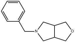 5-BENZYL-HEXAHYDRO-FURO[3,4-C]PYRROLE 结构式