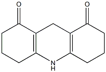 2,3,4,5,6,7,9,10-octahydroacridine-1,8-dione 结构式