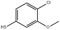 4-chloro-3-methoxybenzenethiol 结构式