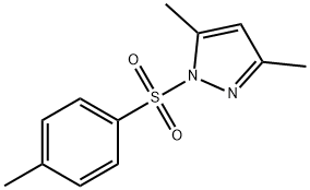 1-对甲苯磺酰基-3,5-二甲基吡唑 结构式