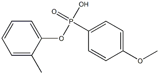 1-methoxy-4-[methyl(phenyl)phosphoryl]benzene 结构式