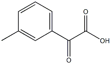 2-(3-甲基苯基)-2-氧代乙酸 结构式