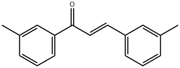 (2E)-1,3-bis(3-methylphenyl)prop-2-en-1-one 结构式