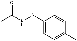 N'-(4-甲基苯基)乙酰肼 结构式
