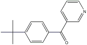 (4-tert-butylphenyl)-pyridin-3-ylmethanone 结构式