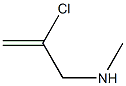 2-Propen-1-amine, 2-chloro-N-methyl- 结构式