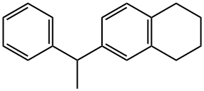2-(1-phenylethyl)tetralin 结构式