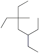 Heptane, 3,5-diethyl-3-methyl- 结构式