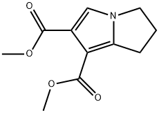 DIMETHYL 6,7-DIHYDRO-5H-PYRROLIZINE-1,2-DICARBOXYLATE 结构式