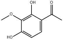 2,4-二羟基-3-甲氧基苯乙酮 结构式