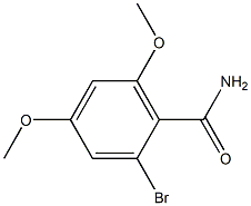 Benzamide, 2-bromo-4,6-dimethoxy- 结构式