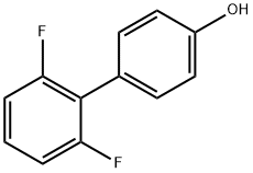 4-(2,6-Difluorophenyl)phenol 结构式