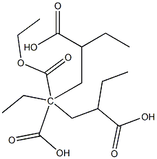 1,3,3,5-Pentanetetracarboxylicacid, 1,3,3,5-tetraethyl ester 结构式