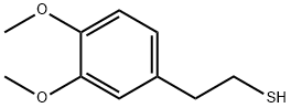 2-(3,4-Dimethoxyphenyl)ethanethiol 结构式