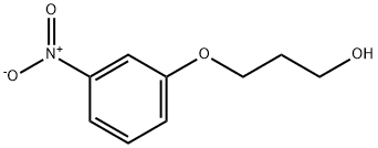 3-(3-硝基苯氧基)丙烷-1-醇 结构式