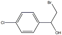 2-溴-1-(4-氯苯基)乙醇 结构式