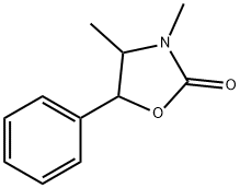 3,4-dimethyl-5-phenyl-oxazolidin-2-one 结构式