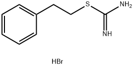 [(2-phenylethyl)sulfanyl]methanimidamide hydrobromide 结构式