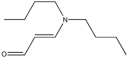 2-Propenal, 3-(dibutylamino)- 结构式