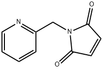 1H-Pyrrole-2,5-dione,1-(2-pyridinylmethyl)- 结构式