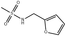 N-(furan-2-ylmethyl)methanesulfonamide 结构式