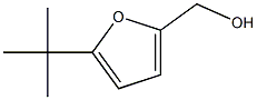 (5-(叔丁基)呋喃-2-基)甲醇 结构式