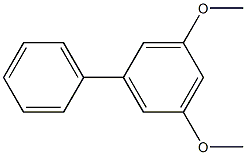 3,5-二甲氧基-1,1-联苯 结构式