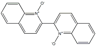 2,2'-Biquinoline, 1,1'-dioxide 结构式
