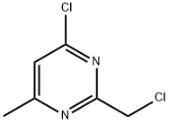 4-氯-2-(氯甲基)-6-甲基嘧啶 结构式