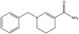 3-Pyridinecarboxamide, 1,4,5,6-tetrahydro-1-(phenylmethyl)- 结构式